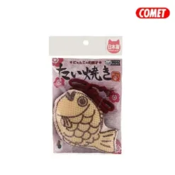 日本製 COMET 潔齒貓玩具 - 鯛魚燒