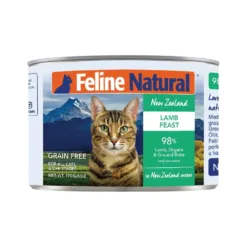 貓罐 - 羊肉盛宴 | 單一蛋白 | Feline Natural 紐西蘭天然貓罐頭