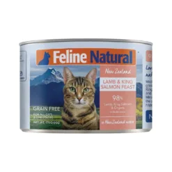 貓罐 - 羊肉及三文魚盛宴 | Feline Natural 紐西蘭天然貓罐頭