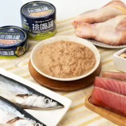 汪喵星球 挑嘴貓無膠主食罐- 秋刀魚雞肉