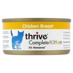 幼貓配方 (鮮雞胸) 75g | Thrive 脆樂芙 肉絲主食貓罐