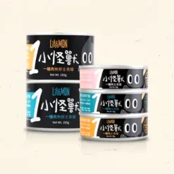 怪獸部落 貓族｜小怪獸1種肉無膠主食罐