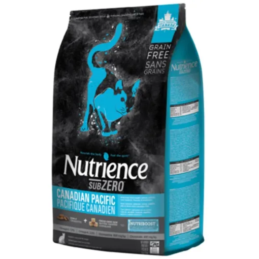凍乾鮮三文魚、鯡魚+七種魚貓糧配方 | Nutrience SUBZERO 加拿大無穀物全貓糧 | #藍袋貓