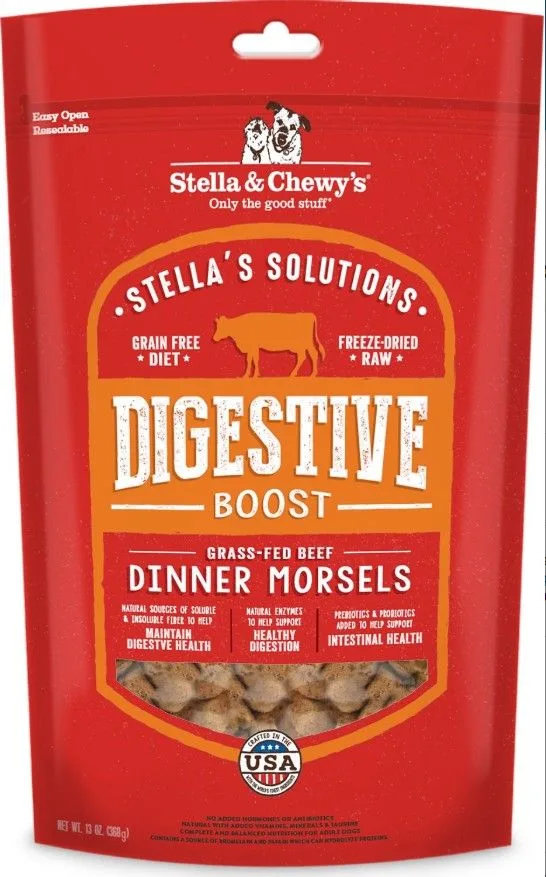 852301008649 有助消化系統(草飼牛配方) | Stella & Chewy's Solution 凍乾生肉功能狗糧肉粒