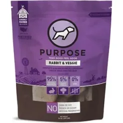 【凍乾狗糧】 兔肉 - 全犬配方 | Purpose 美國單一蛋白凍乾糧
