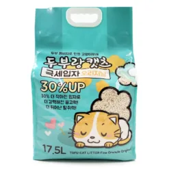 豆腐與貓 – 超凝結豆腐砂幼條1.5mm(原味) 17.5L