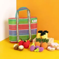 Alternative view of 貓咪紓壓玩具 - 鉤針水果貓草包｜汪喵星球