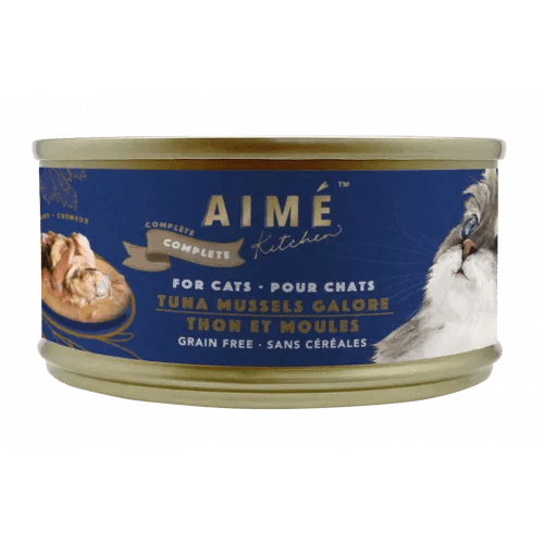 628504276365 無穀物 - 均衡營養貓罐 - 吞拿魚青口盛宴 - 85g | Aimé Kitchen 殿堂主食系列