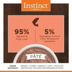 Alternative view of 【原箱12罐】 無穀物主食罐 5.5oz - 三文魚配方 | Instinct Original 無穀物系列