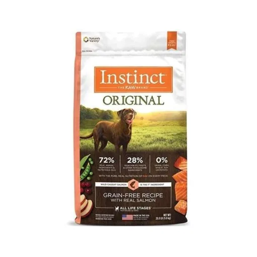 三文魚全犬配方 20lb | Instinct 本能 Original 經典無穀物系列狗糧