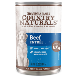 鮮肉燕麥糙米高纖狗罐頭系列-牛肉雞肉高纖配方狗罐頭 ｜ Grandma Mae's Country Naturals