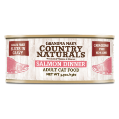 無穀物汁煮系列-鮮味三文魚汁煮配方貓罐頭｜ Grandma Mae's Country Naturals