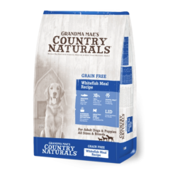 三文魚白鮭魚配方 Grain Free Whitefish Meal Recipe | Grandma Mae's Country Naturals 美國無穀物狗糧系列