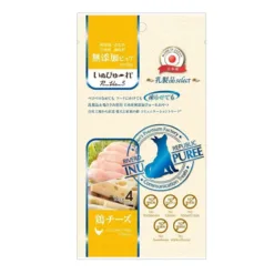 【日本製】日川 Pure Value 5 Dairy Select 犬用無添加純肉泥 - 雞肉芝士 13g x 4