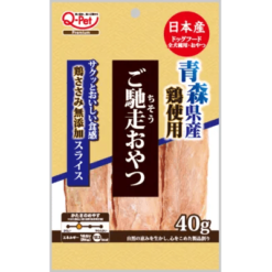 (日本直送) Q-Pet 青森縣無添加雞柳肉乾 40g
