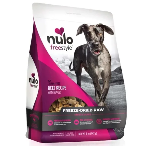 【凍乾狗糧】 牛肉蘋果 18oz| Nulo 專利益生菌凍乾配方