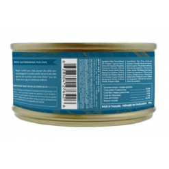 <ul>
<li>均衡營養之選，適合全貓</li>
<li>無穀物，無腸道負擔。</li>
<li>已包含牛磺酸及維生素，補充營養所需。</li>
<li>充滿濃濃嘅湯汁，補充貓貓水份</li>
<li>100%人類食用級優質鮮肉烹調</li>
<li>絕不含卡拉膠，瓜爾豆膠</li>
</ul>