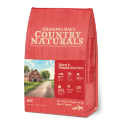三文魚白鮭魚配方 Salmon & Whitefish Entreé | Grandma Mae's Country Naturals 美國高肉量配方狗糧系列