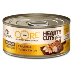 貓罐 5.5oz - 厚切雞肉火雞(室內貓) | Wellness Core Hearty Cut 系列