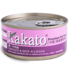 肉絲罐頭 - 雞、牛肉絲 - 貓狗適用 - 170g | Kakato 卡格