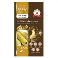 【日本製】日川 100%無添加天然犬用玉米泥 10g  x 4
