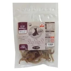 日川 - INU Jerky 無添加天然狗狗肉乾 - 豬耳絲 80g