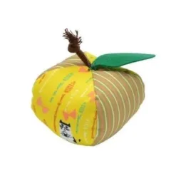 Alternative view of (日本製) 手工貓咪玩具 - 黃色蘋果球｜Pet Pro