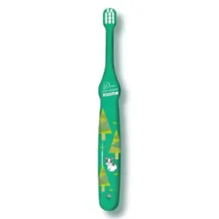 Alternative view of 【日本製】寵物軟毛牙刷 - 小型犬/超小型犬用 (綠色)｜Taurus