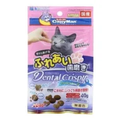 (日本製) Cattyman 貓用魚味潔齒脆粒小食 40g