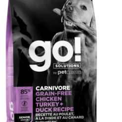 GO! SOLUTIONS™ 活力營養系列 無穀物雞肉+火雞+鴨肉老齡犬狗糧配方