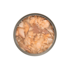 Alternative view of 肉絲罐頭 - 三文魚、魚湯 - 貓狗適用 - 170g | Kakato 卡格