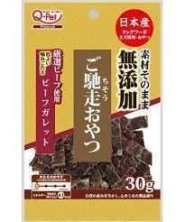 (日本直送) Q-Pet 無添加牛肉食道乾 30g