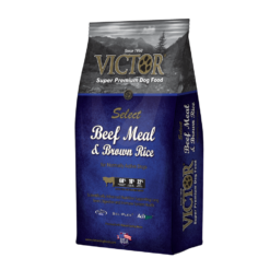VICTOR 牛肉糙米配方全犬糧 以優質牛肉粉為主要蛋白質來源，可為正常活動水平的狗提供營養支持。 SELECT系列配方可容易為您的狗提供多種口味作替換，適用於各個成長階段的大型和小型犬。VICTOR 牛肉糙米配方全犬糧 滿足 AAFCO 在所有成長階段的狗糧營養所建立的營養水平，包括大型犬的生長（成年時體重不超過70磅）。 &nbsp; <ul> <li>所有成長階段配方均以優質牛肉粉為主要蛋白質來源</li> <li>對其他肉類蛋白質過敏的狗的理想選擇</li> <li>非常適合正常活動水平的狗隻</li> <li>富含維生素，礦物質，必需脂肪酸，蛋白質和氨基酸</li> <li>配製有我們科學先進，經過驗證的VICTOR核心成分</li> <li>由無麩質穀物製成</li> </ul>