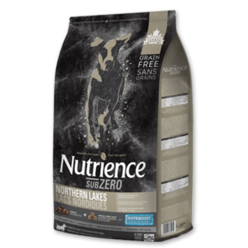 凍乾鮮鴨肉+鴨肉、魚狗糧配方 | Nutrience SUBZERO 加拿大無穀物全犬糧 | #灰袋狗
