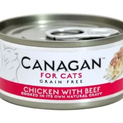 貓咪主食罐 - 雞肉伴牛肉配方 - 75g | Canagan 原之選
