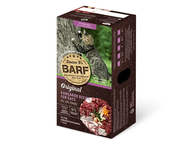 10004 ❄凍貨❄ Dr. B 急凍貓糧 – 袋鼠肉