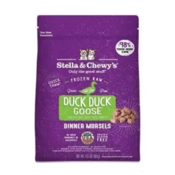 ❄凍貨❄ 鴨朋鵝友(肉粒)1.25lb | Stella & Chewy's 美國急凍生肉貓糧