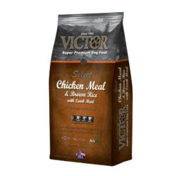VICTOR 雞肉糙米配方全犬糧 以優質雞肉粉為主要蛋白質來源,可為正常活動水平的狗提供營養支持。 SELECT系列配方可容易為您的狗提供多種口味作替換,適用於各個成長階段的大型和小型犬。VICTOR 雞肉糙米配方全犬糧 滿足 AAFCO 在所有成長階段的狗糧營養所建立的營養水平,包括大型犬的生長(成年時體重不超過70磅)。 <ul> <li>所有成長階段配方均以優質雞肉粉為主要蛋白質來源</li> <li>對其他肉類蛋白質過敏的狗的理想選擇</li> <li>非常適合正常活動水平的狗隻</li> <li>富含維生素,礦物質,必需脂肪酸,蛋白質和氨基酸</li> <li>配製有我們科學先進,經過驗證的VICTOR核心成分</li> <li>由無麩質穀物製成</li> </ul> <div></div>