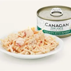 貓咪主食罐 - 雞肉伴鱸魚配方 - 75g | Canagan 原之選