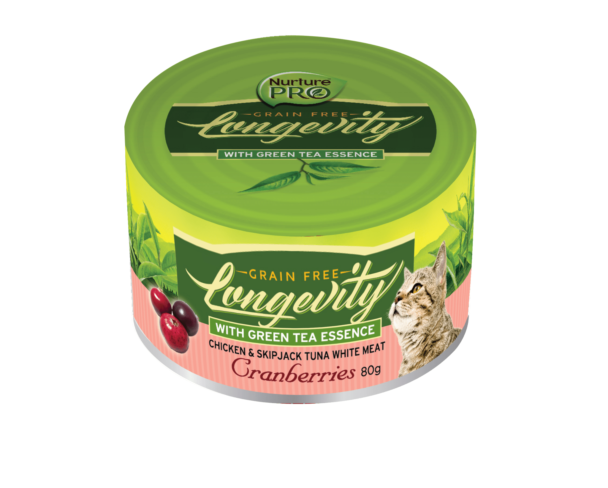8886432300145 Nurture Pro(天然密碼) | Lysine 小紅莓尿道健康主食罐 (雞肉+吞拿魚) | 貓水果罐