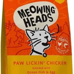 貓糧 - 雞肉鮮魚 Paw Lickin Chicken | Meowing Heads 英國天然無穀物成貓糧