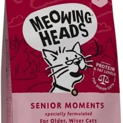 貓糧 - 三文魚雞肉 Senior Moments | Meowing Heads 英國天然無穀物老貓糧