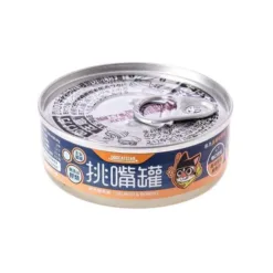 汪喵星球 挑嘴貓無膠主食罐- 鮭魚鰹魚