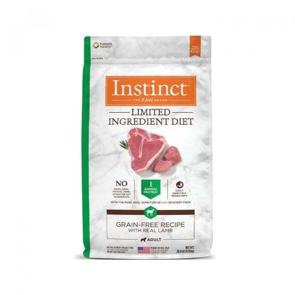 羊肉成犬配方 | Instinct 本能 L.I.D. 單一蛋白系列狗糧