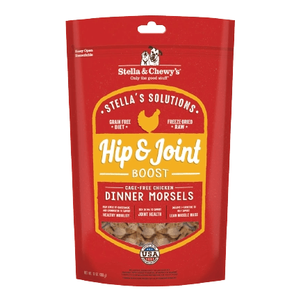 852301008632 有助關節健康(放養雞配方) | Stella & Chewy's Solution 凍乾生肉功能狗糧肉粒
