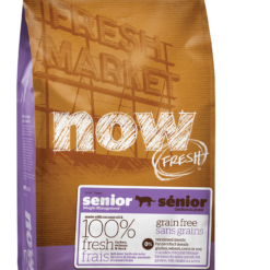 老貓 - 均衡配方(火雞三文魚鴨肉) | NOW FRESH!™ 無穀物加拿大貓糧系列