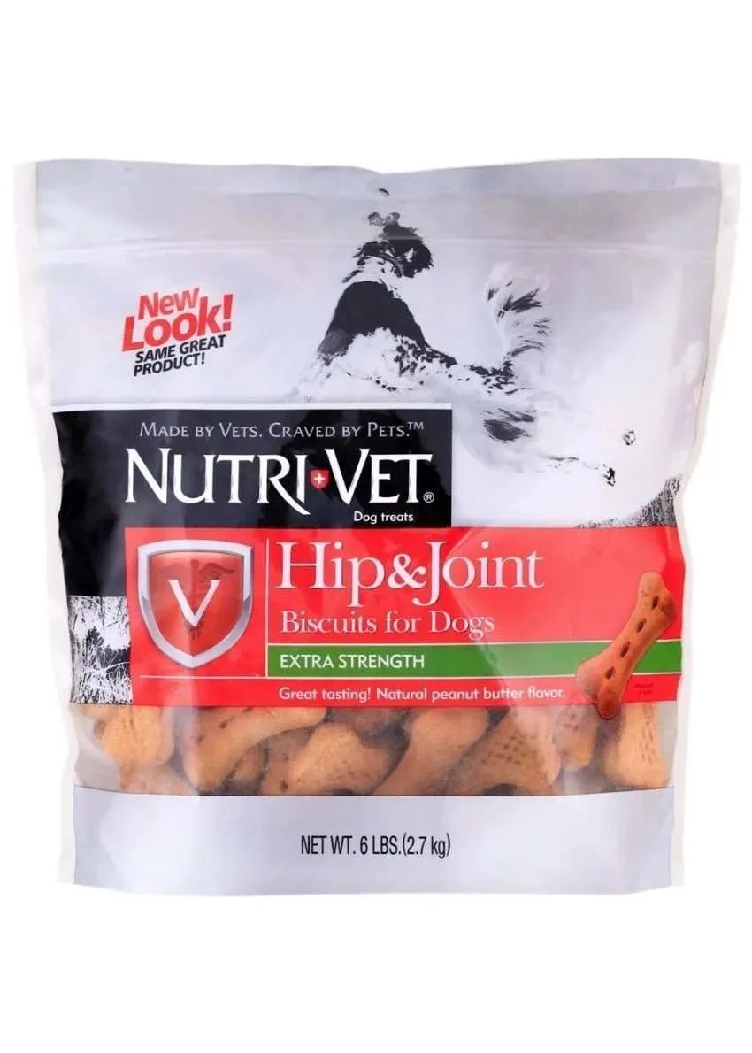 Nutri-Vet 加強版護關節餅乾-花生醬味