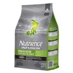 外層凍乾鮮雞肉乾糧 - 幼貓配方 | Nutrience Infusion 加拿大無穀物貓糧