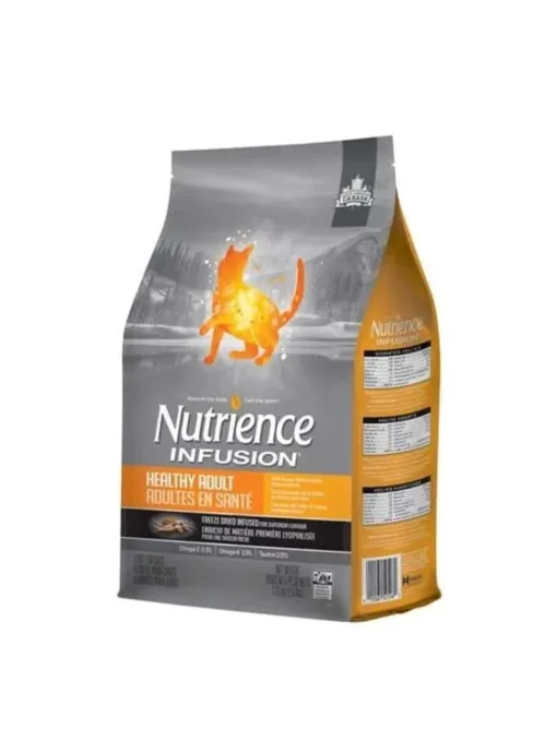 外層凍乾鮮雞肉乾糧 - 成貓配方 | Nutrience Infusion 加拿大無穀物貓糧