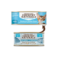 無添卡無穀物主食罐 - 鯖魚沙甸魚醬煮配方 5.5oz｜Grandma Mae's Country Naturals